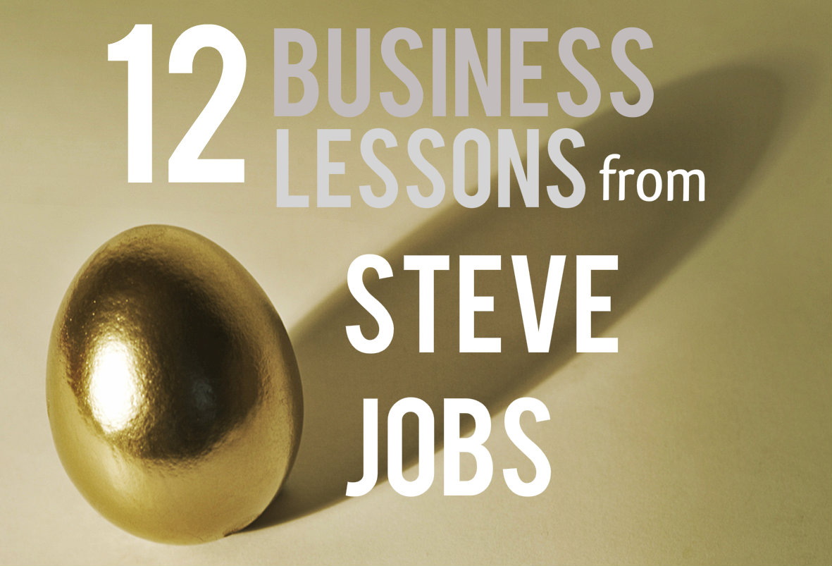 12 Business Lessons from Steve Jobs