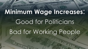 Minimum Wages bad for working people